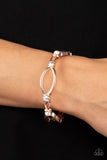 Interwoven Illusion - Rose Gold Bracelet Paparazzi