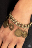Complete CHARM-ony - Brass Bracelet Paparazzi
