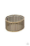 Camelot Couture - Brass Bracelet Paparazzi