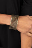 Camelot Couture - Brass Bracelet Paparazzi