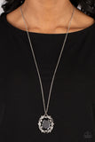 Noble Reflection - Silver Necklace Paparazzi