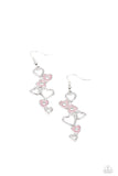 Sweetheart Serenade - Pink Heart Earrings