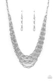 House of CHAIN - Silver Necklace Paparazzi (#858)