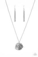 Planted Possibilities - Silver Necklace Paparazzi