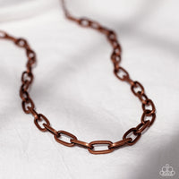 Boston Backdrop - Copper Necklace Paparazzi (#856)