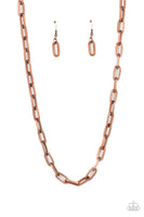 Boston Backdrop - Copper Necklace Paparazzi (#856)