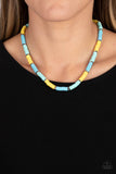 Rainbow Road - Blue Necklace Paparazzi