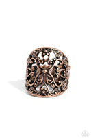 Transfixed Treasure - Copper Ring Paparazzi