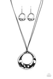 Tectonic Treasure - Black Necklace Paparazzi