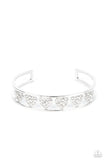 Decadent Devotion - White Bracelet Paparazzi