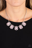 Pearly Pond - Pink Necklace Paparazzi