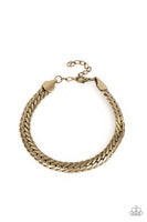 Cargo Couture - Brass Bracelet Paparazzi