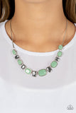 Polished Parade - Green Necklace Paparazzi