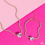 Flirty Fiancé - Gold Heart Necklace
