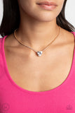 Flirty Fiancé - Gold Heart Necklace