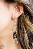 Fossil Flair - Multi-Colored Earring Paparazzi