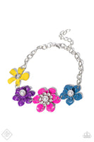 Flower Patch Fantasy - Multi-Colored Bracelet Paparazzi