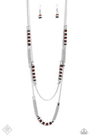 Caviar Chic - Multi-Colored Necklace Paparazzi