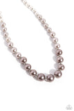 Manhattan Mogul - Multi Pearl Necklace Paparazzi