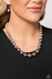 Manhattan Mogul - Multi Pearl Necklace Paparazzi