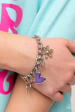 Turn Up the Charm - Purple Bracelet Paparazzi