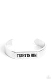 Trusting Trinket - Silver Bracelet Paparazzi