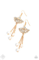 London Season Lure - Gold Earrings Paparazzi