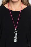 Casanova Clique - Pink Heart Necklace Paparazzi