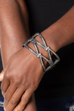 Entrancing Etiquette - Black Bracelet Paparazzi