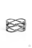 Entrancing Etiquette - Black Bracelet Paparazzi