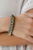 Crafted Coals - Brass Bracelet Paparazzi