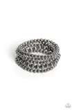 Sonoran Stripes - Silver Bracelets Paparazzi