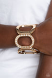 Opulent Ovals - Gold Bracelet Paparazzi