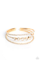 Lucid Layers - Gold Bracelet Paparazzi