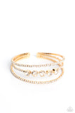 Lucid Layers - Gold Bracelet Paparazzi
