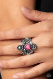 Trailblazing Tribute - Pink Heart Ring Paparazzi