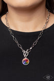 She Sparkles On - Multi- Colored Necklace