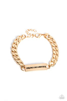 Mighty Matriarch - Gold Bracelet Paparazzi