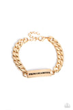 Mighty Matriarch - Gold Bracelet Paparazzi