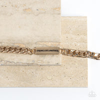 Mighty Matriarch - Gold Bracelet Paparazzi