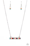 Barred Bohemian - Multi-Colored Necklace Paparazzi