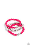 The Candy Man Can - Pink Bracelet Paparazzi