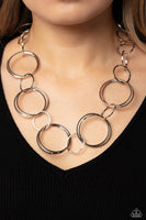 Shimmering Symphony - Silver Necklace Paparazzi