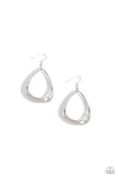 Subtle Solstice - Silver Earrings Paparazzi