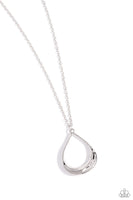 Subtle Season - Silver Necklace Paparazzi