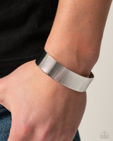 Linear Layers - Silver Bracelet Paparazzi