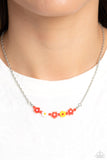 BOUQUET We Go - Red Necklace Paparazzi