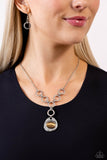 Get OVAL It - Brown Necklace Paparazzi