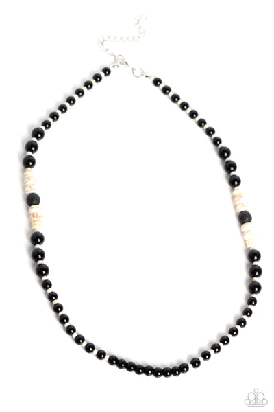 Legendary Lava - White Urban Necklace Paparazzi