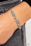 Intertwined Illusion - Blue Bracelet Paparazzi